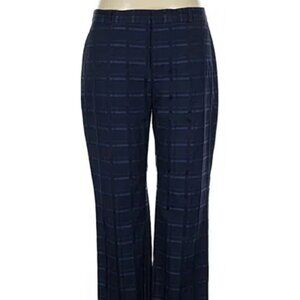 Apt. 9 Brynn Black Navy Shimmer Slimming Pants Size 10